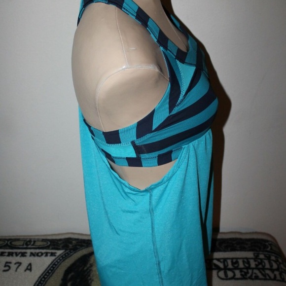 Lululemon 2 In Run Micro Macro Stripe Surge Tank - Picture 3 of 8